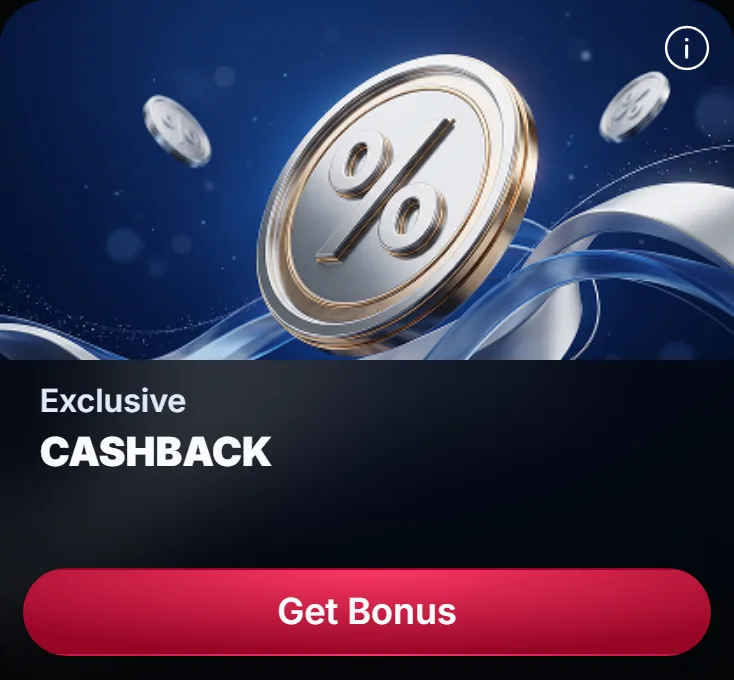 LineUp Casino exclusive cashback offer tile
